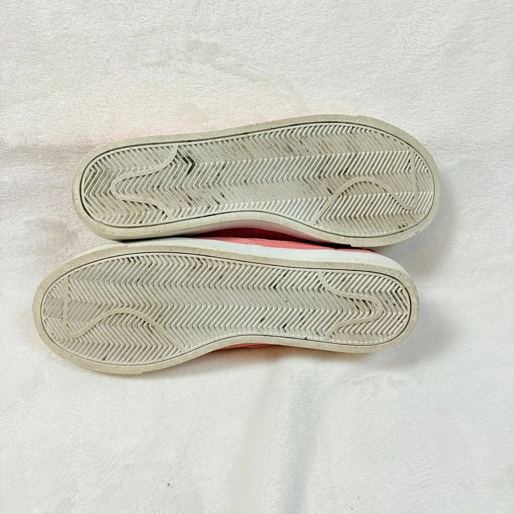 Nike Blazer Low‎ Women 8.5 Pink Good Natural Dye Canvas AV9371-600 Sneaker